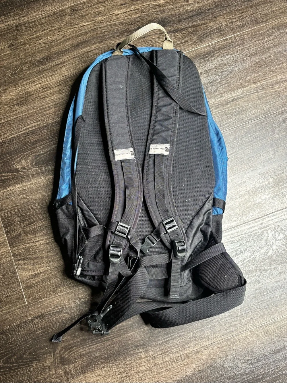 The North Face Big Shot Backpack Navy/Black Discontinued Y2k